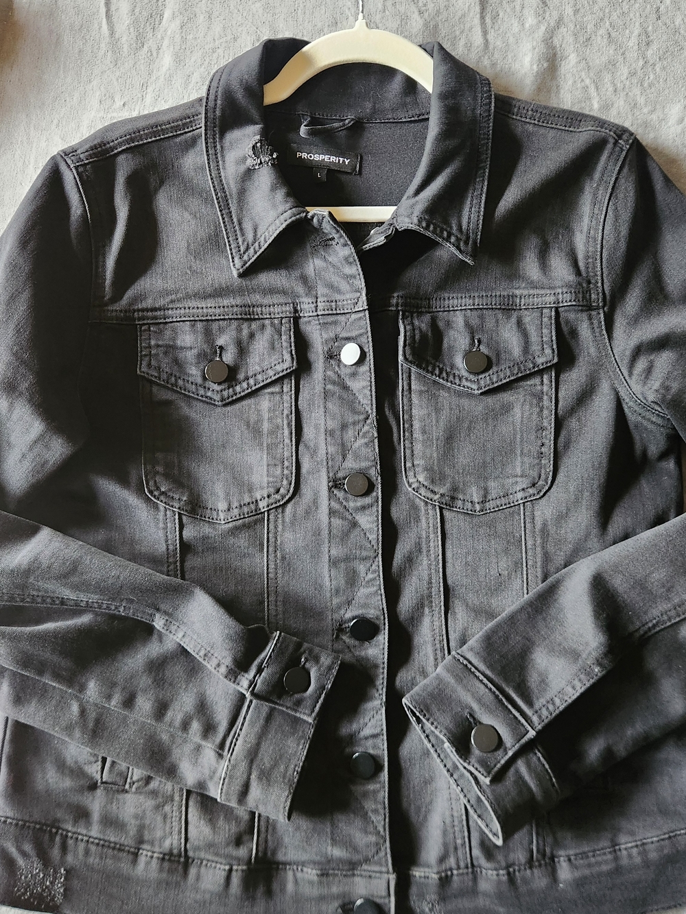 Women's Black Denim Jacket
